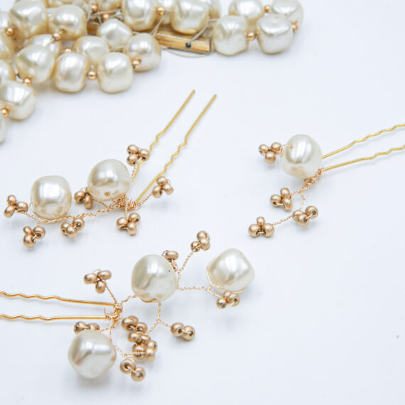 pearl hair pins, set of hair pins, wedding hair styles boho wedding pearl hair pins